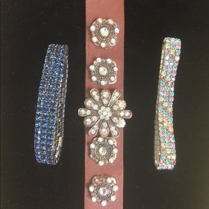 Sparkly Bracelet Trio